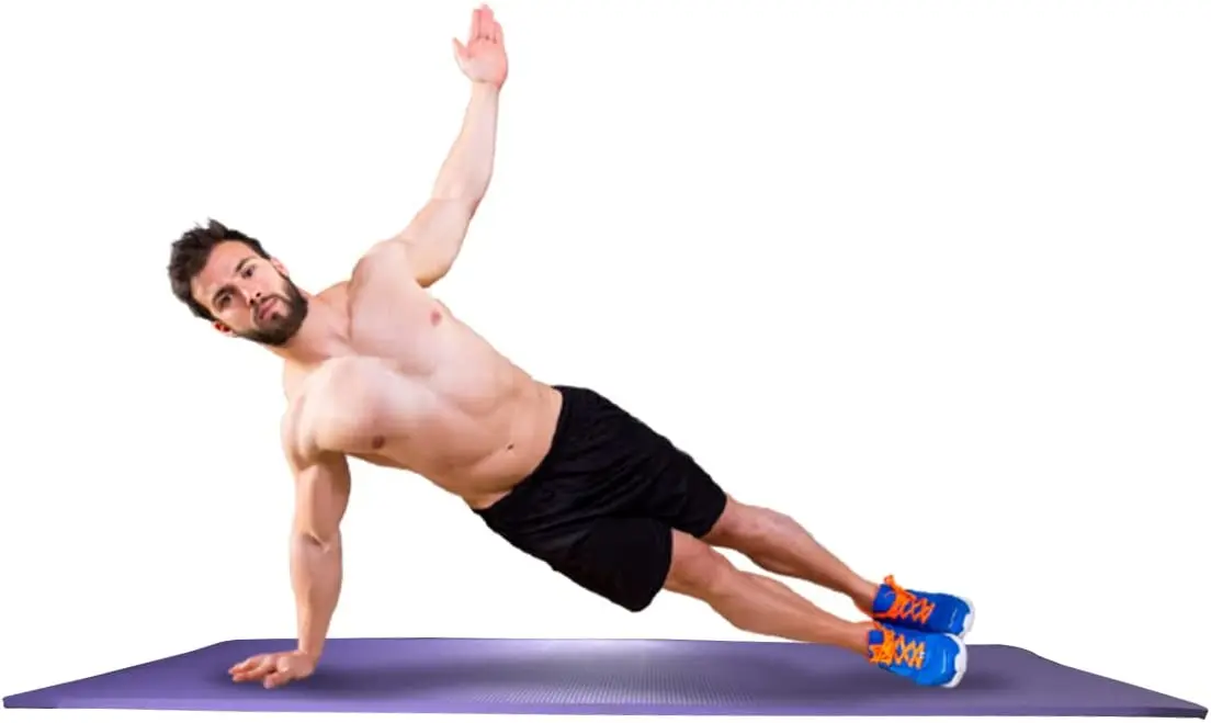 

2023 Colchonete Tapete Yoga Academia Exercícios 10mm Lilás Cobertor de fitness