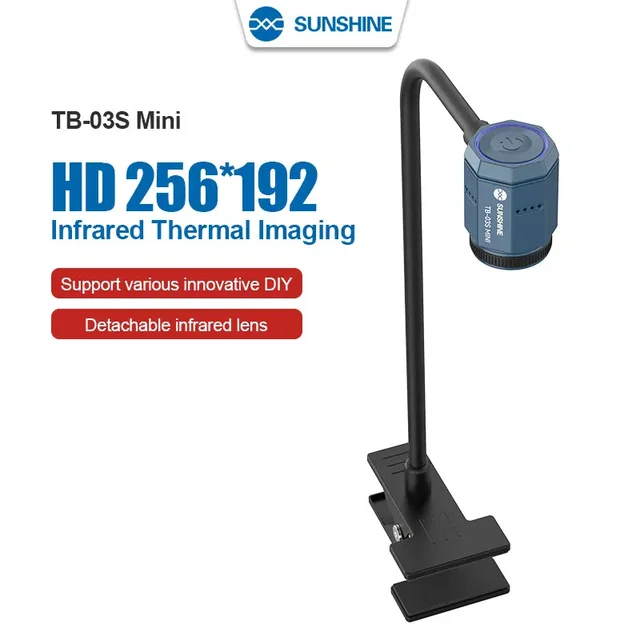 SUNSHINE TB-03S/Мини Инфракрасный инструмент для быстрой диагностики PCB, Быстрая диагностика короткого замыкания, материнская плата, микроскоп, тепловой Imagi