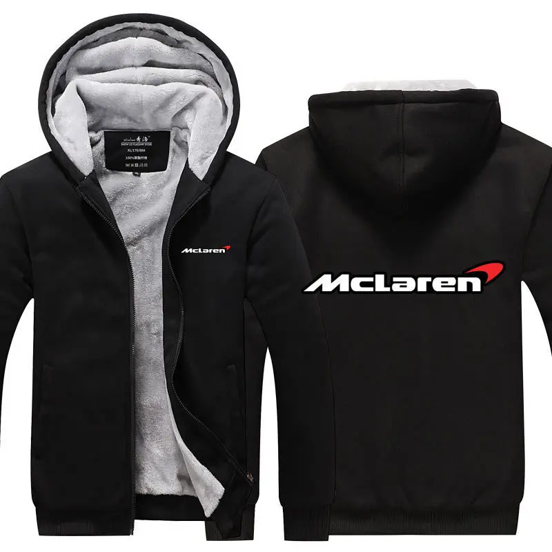 

NEW McLaren Winter Men's Jacket Warm Cashmere Jacket Slim Casual Down Cotton Jacket Sports Top Thicken Jacket Sweatshirt