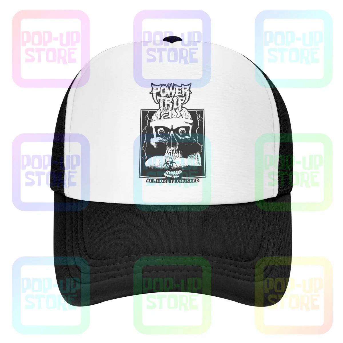 Бейсболка Power Trip кроссовера кросс-маг бейсболка кепки-тракеры Дышащие Модные |