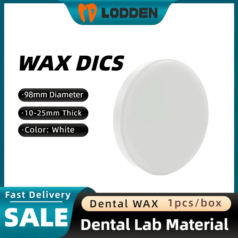 Lodden Восковой диск Стоматологическая лаборатория Материалы для резьбы литья