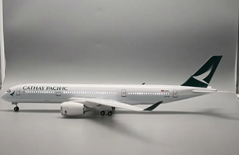 Модель самолета A350 Dreamliner игрушечный светодиодный светильник и механизм посадки