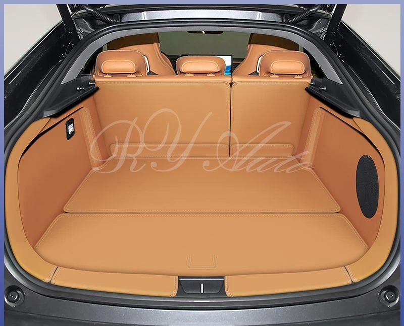 Задние коврики в багажник автомобиля для Mazda 6e EZ-6 EV J90A 2024 2025 2026 2027, кожаные коврики для хранения, чехлы для багажника, внутренний вкладыш, автоаксессуары