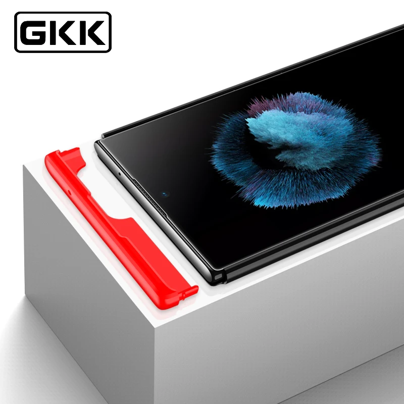 GKK Case For Samsung Galaxy Note 20 S20 S21 Plus Ultra FE Case Anti-knock Protection Hard Matte Cover For Samsung S22 Plus Ultra
