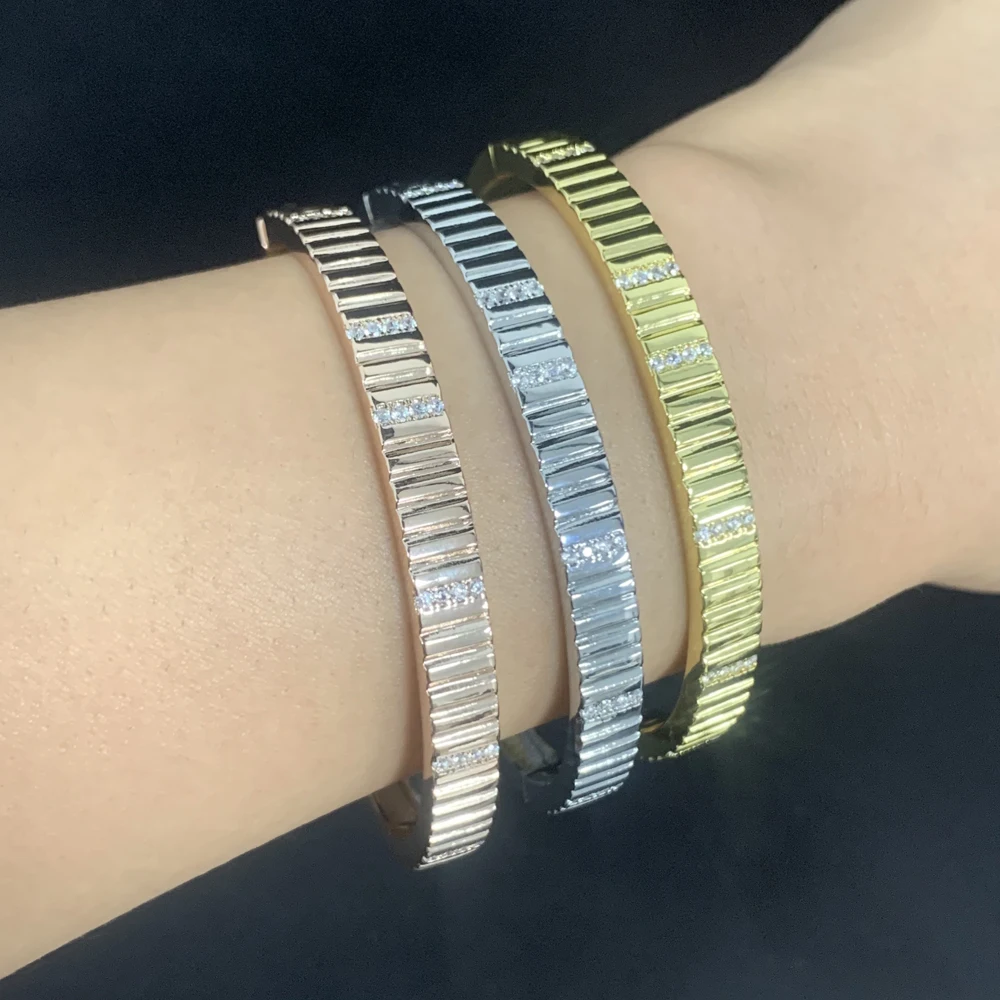 Женский геометрический браслет 3 цвета