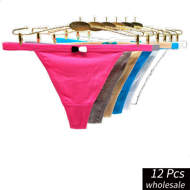 

Alyowangyina 6 pcs/lot 6 colour Cotton Panty Solid Women's Panties Comfort Underwear Briefs Women Sexy Panty Intimates 87363