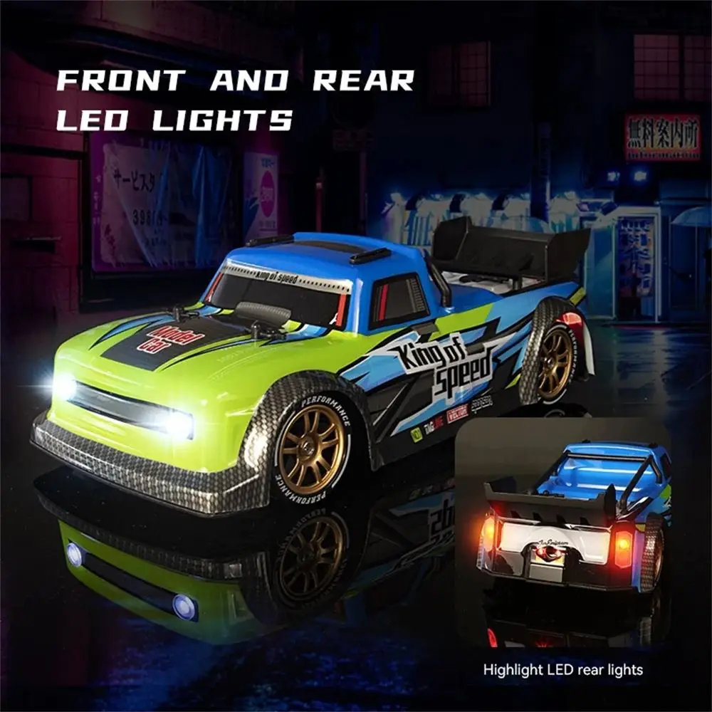 

JJRC Q123 2.4G 4WD 1/16 Spray Drift RC Car LED Light Full Proportional Short-Course Off-Road Truck Vehicles Models Toys for Kids