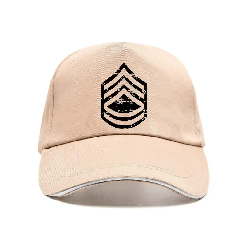 

New cap hat Print T en Hot Vintage Ary E-7 ergeant Firt Ca Rank Veteran Baseball Cap