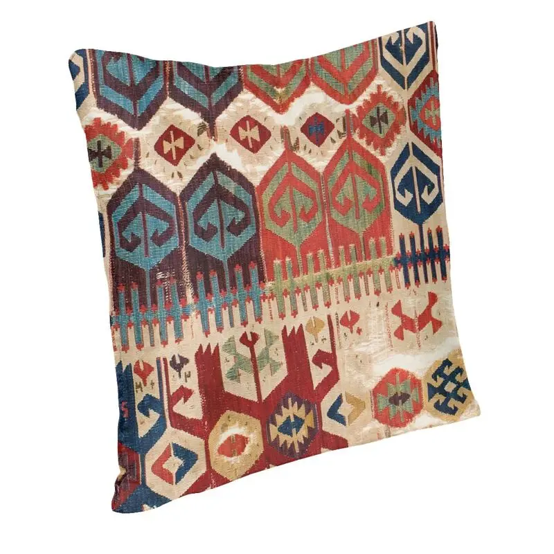 Aksaray племенные антикварные турецкие наволочки с принтом Kilim 45x45 см бархатные
