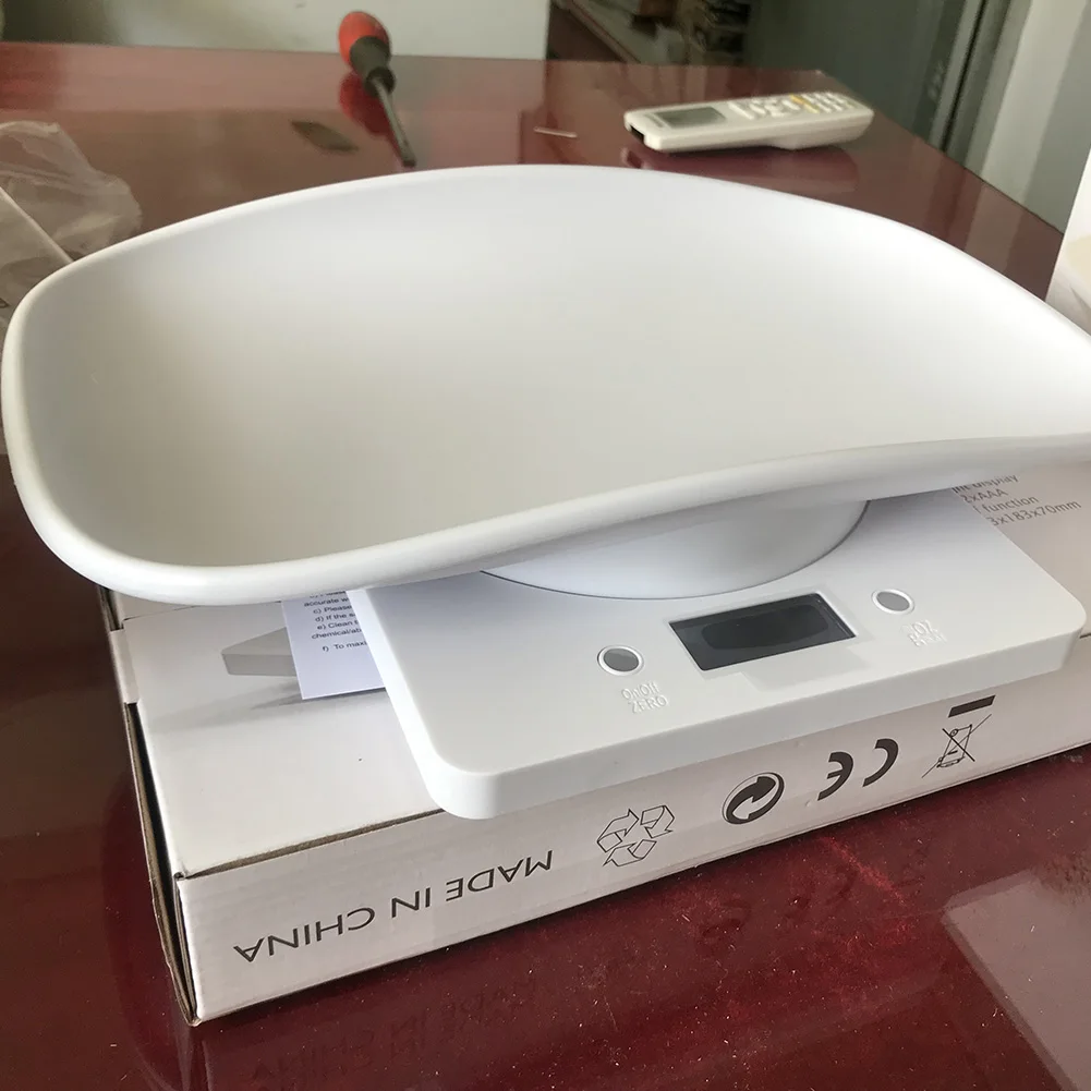 High Precision Digital Scale Gram Electronic Pet New Born Dogs Cats Puppy Animal Weighing Weighing Tools for Baby Infant Kitchen