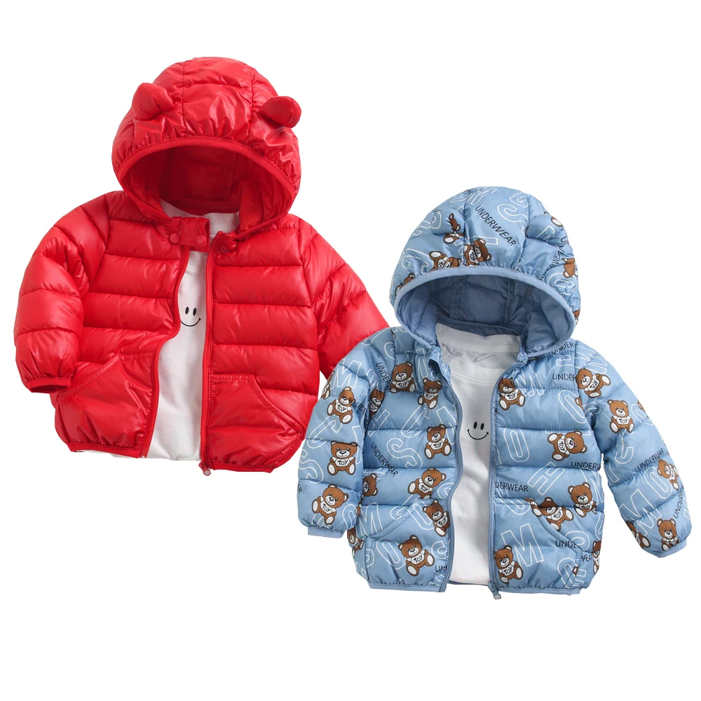 

Light Coat Children's Clothing Kids Girls Autumn Jacket Boys Boys Coats Spring Girl Cute Infant Clothes Baby With Hoodie For Ear