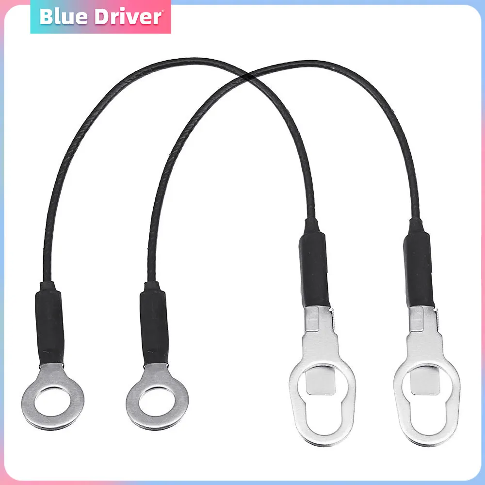 

2pcs Tailgate Steel Wire Cables Set for Ford Ranger Mazda Pickup Truck 1993-2011 Tailgate Tail Gate Cables Trunk Accessories