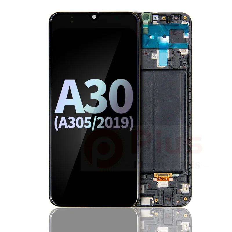 

OLED Display Assembly With Frame Replacement For Samsung Galaxy A30 (A305/2019) (Service Pack) (Black)