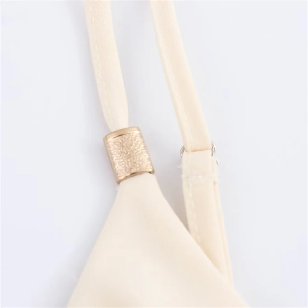 Женский Дизайнерский Комбинезон С V-образным Вырезом И Открытым Дизайном Широкие