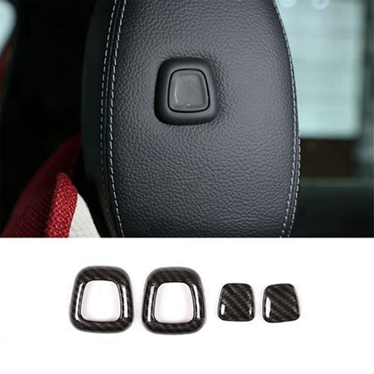 Крышка на подголовник с кнопками для Mercedes-Benz B-Class/GLA/GLB 2020