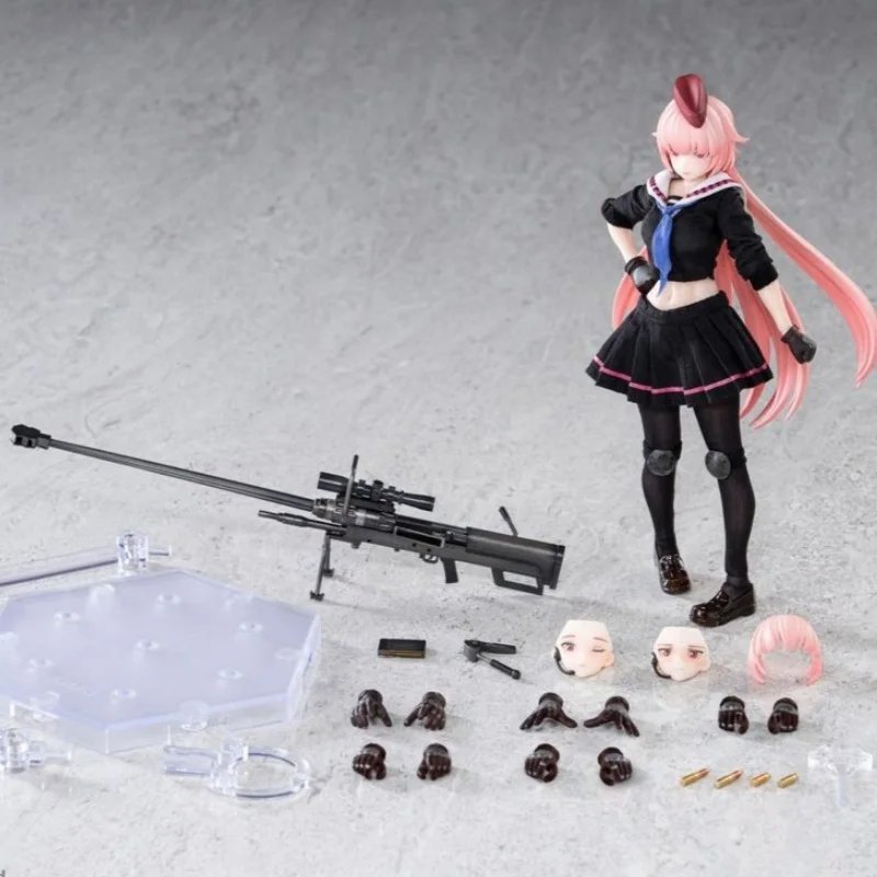 Фото Фигурка Хасуки 1/12 Ntw-20 Aerotek Girls Frontline Pa011, коллекционная аниме-фигурка со сменными аксессуарами. №4