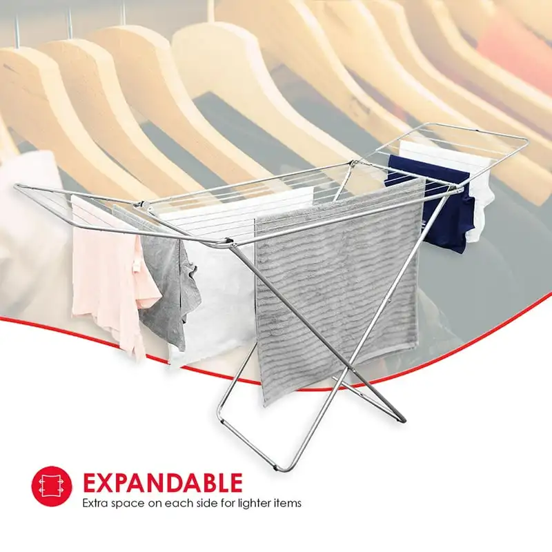 

Coated Steel Clothes Drying Rack