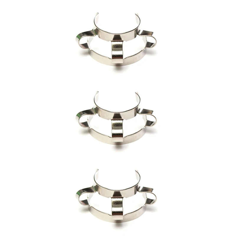 

6 шт., зажимы из нержавеющей стали для заземления стекла 24/29 24/40