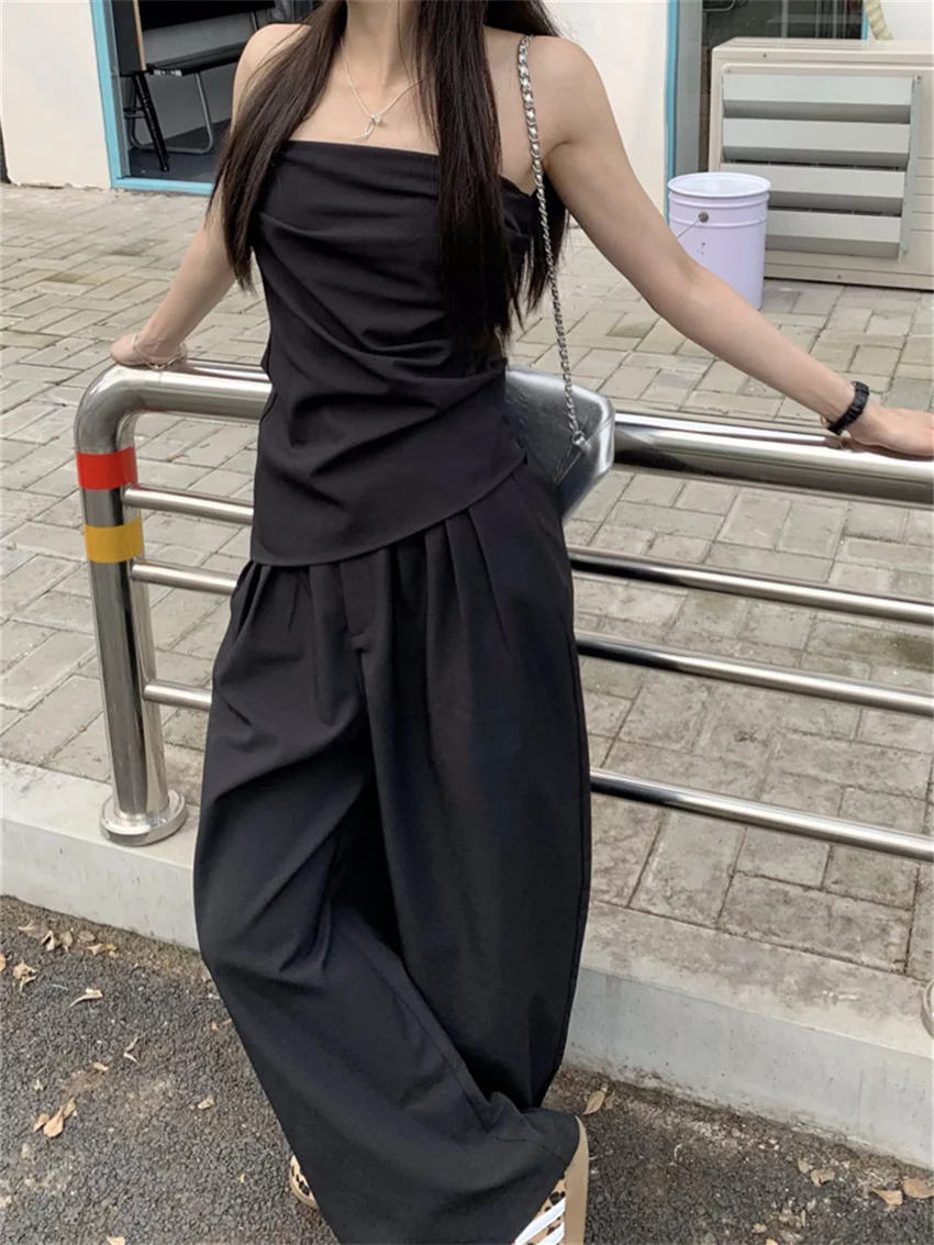 Женские костюмы в стиле High Street PLAMTEE Элегантные повседневные майки элегантные