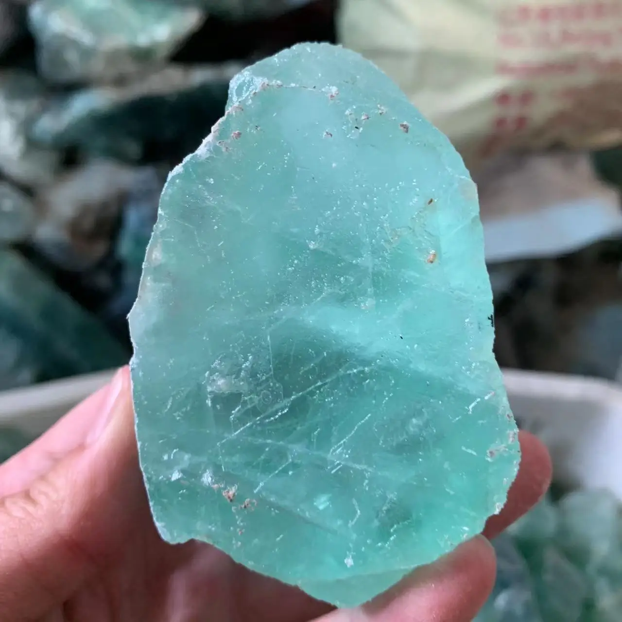 

Natural Green Fluorite Rough Raw Stone Quartz Crystal Reiki Treatment Gem Mineral Specimen Aquarium Home Decor
