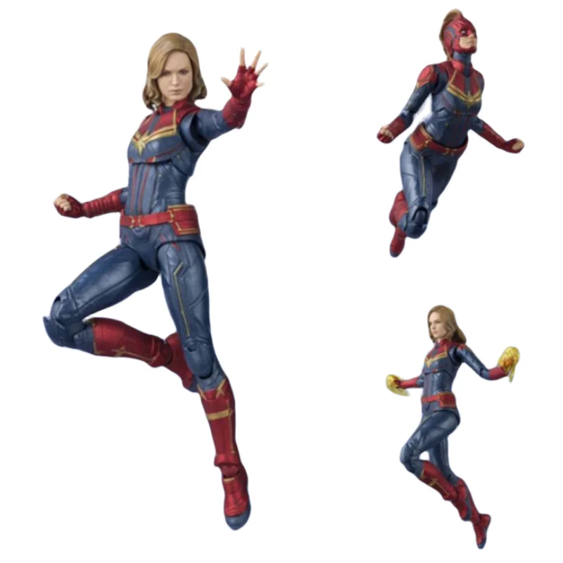 

Marvel Avengers alliance cartoon animation shf surprise captain can be hand-made model creative decoration doll birthday gift