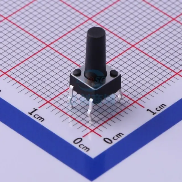 

free shipping 6*6*12mmDIP250gf TS-1095-A1 60pcs