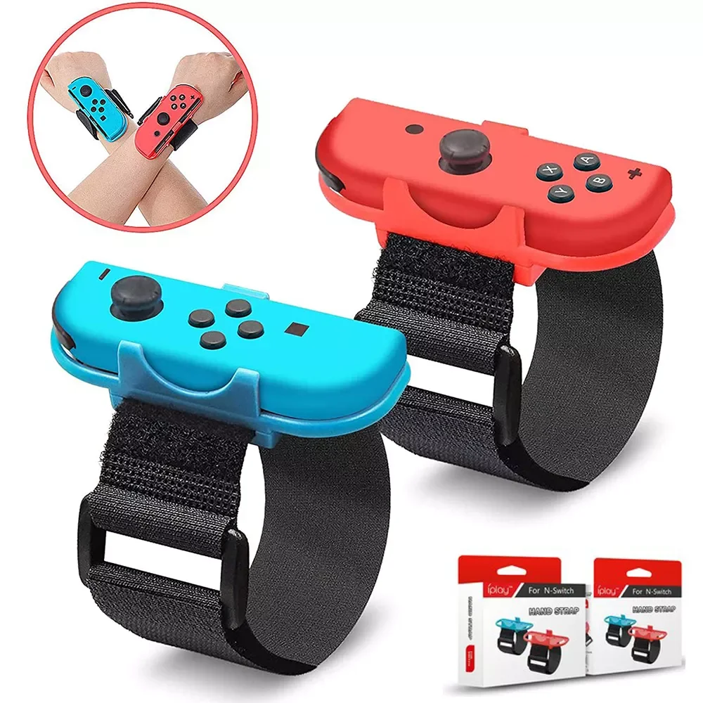 

1 Pair Adjustable Game Bracelet Elastic Strap for Nintendo Switch Joy-Con Controller Wrist Dance Band Armband For Switch OLED