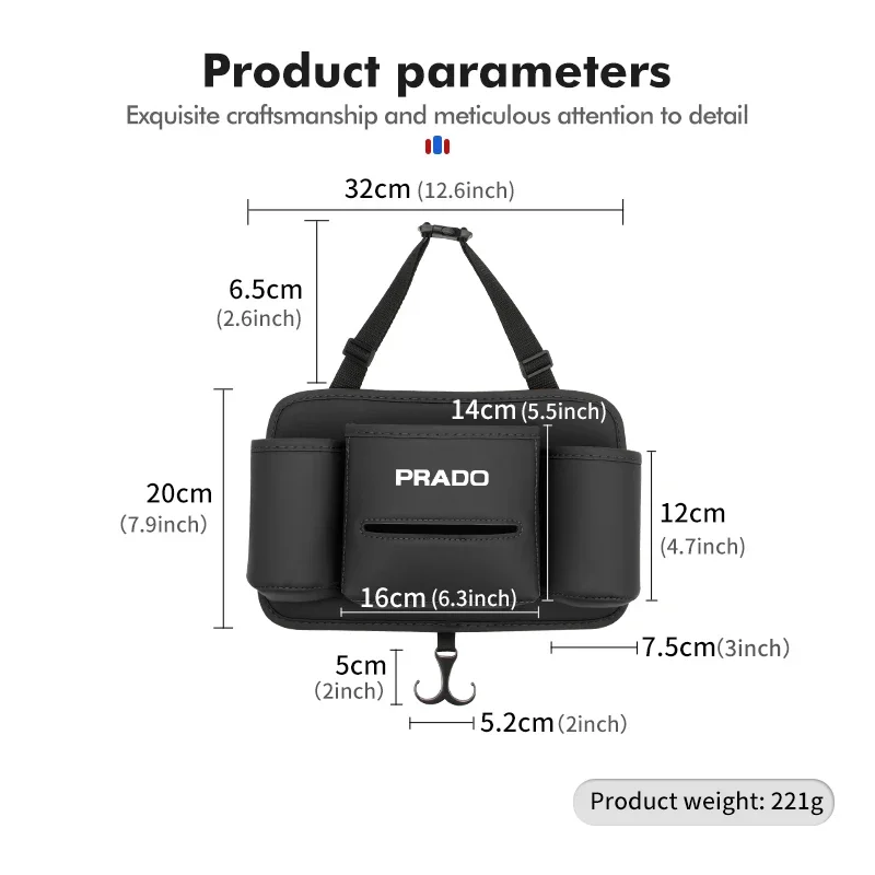 Кожаная сумка для хранения на спинку автомобильного сиденья держатель салфеток