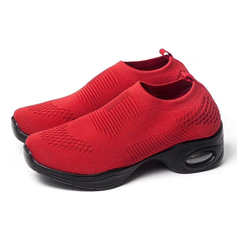 

XIHAHA Sports Feature Soft Outsole Breath Dance Shoes Sneakers for Woman Practice Shoes Modern Dance Jazz Shoes Feminino Zapatos