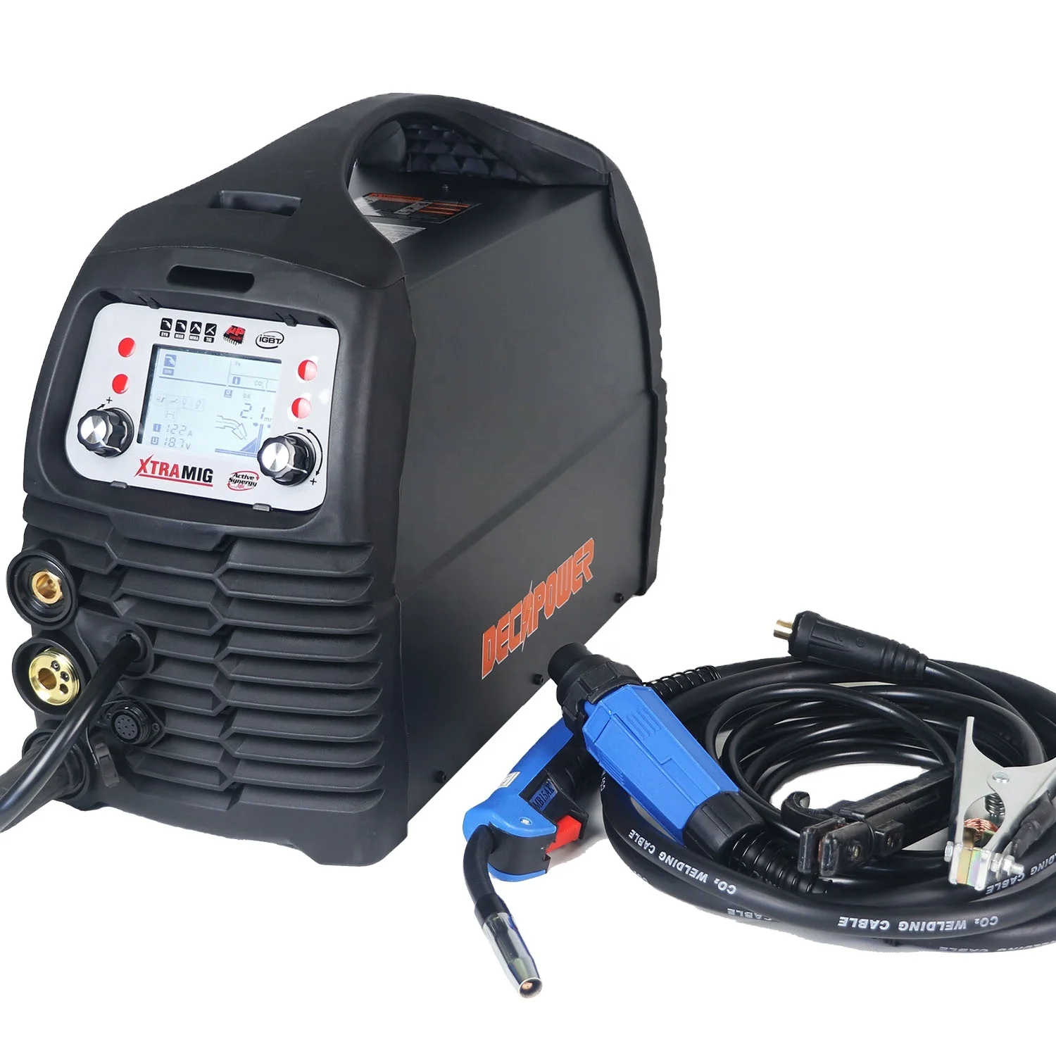 

Decapower Arc Inverter 4 in 1 MMA MAG MIG TIG Welders Gas No Gas Multi Process Mig Welding machine for Steel Aluminum Welding