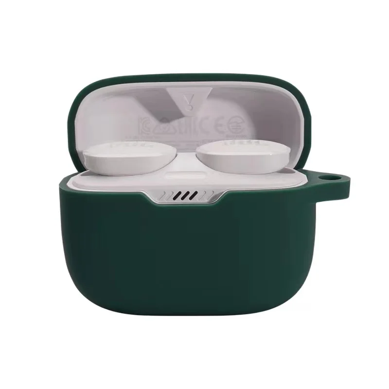 Для беспроводных наушников JBL TUNE 130NC TWS мягкий силиконовый защитный чехол