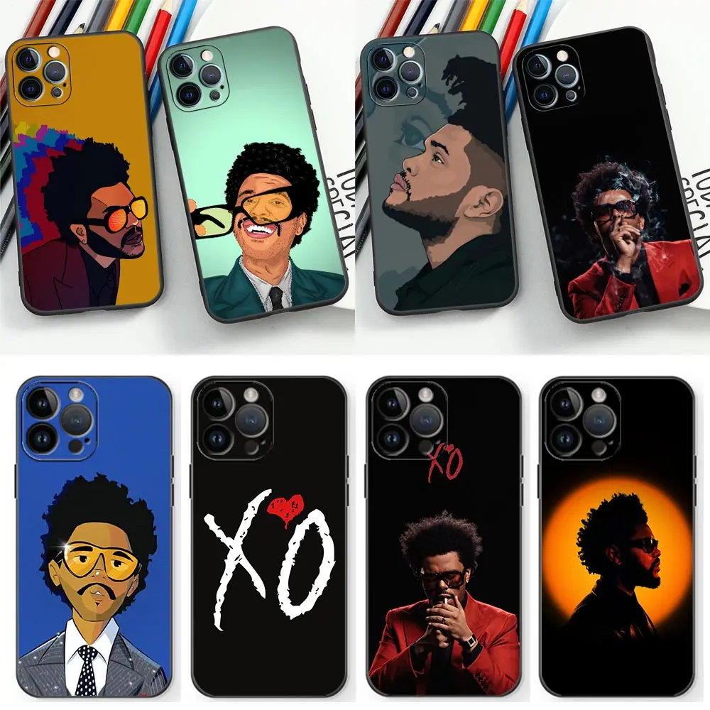 

The Weeknd Minimalist Hip hop Singer Case For iPhone 14 Pro Max Case For Apple iPhone14 13 12 11 Pro Max 8 7 SE XR XS Plus Cover