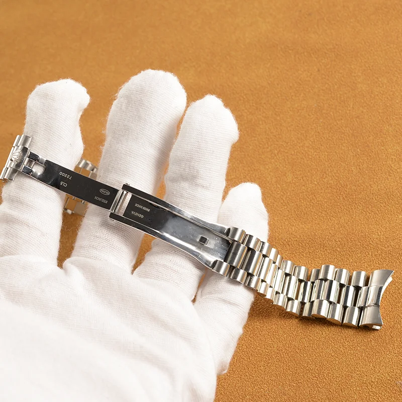 Cruved End Band For Rolex Watch For Repacement Wrist Straps 13mm 17mm 20mm 21mm Stainless Steel Bracelet Watchband