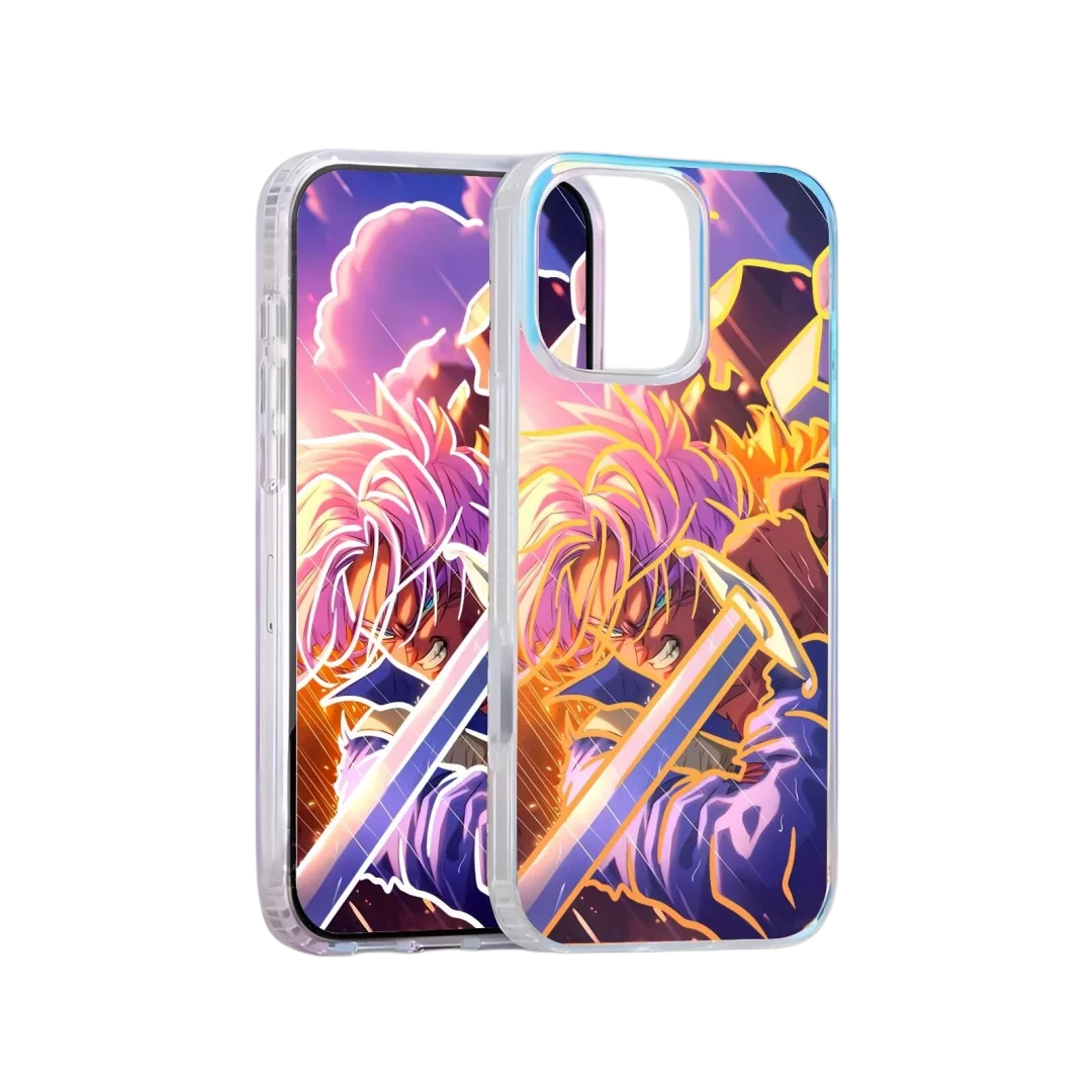 Фото Чехол для телефона Dragon Ball Trunks Torankusu для Apple iPhone 11 12 13 14 15 16 17 Pro Max Plus 17pro, противоударный чехол с изображением аниме Aurora