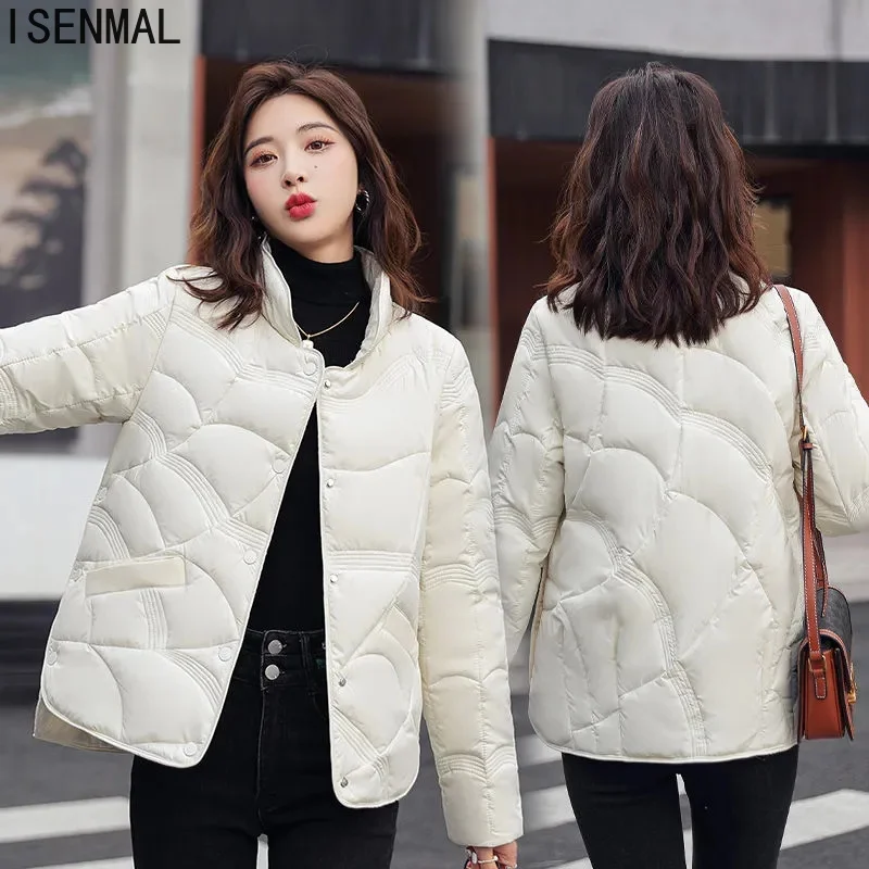 Winter Women Jacket Cotton Padded Female Coat High Quality Warm Outwear Womens Parka Loose Snow Wear Manteau Femme Hiver