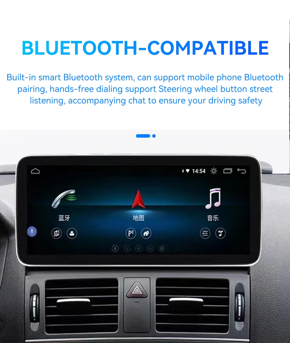 Фото Carplay Android 13 12,3 для автомобильного радио Mercedes Benz E Class W212 S212 2009-2016, автомобильный GPS-навигатор, мультимедийный плеер, головное устройство №5