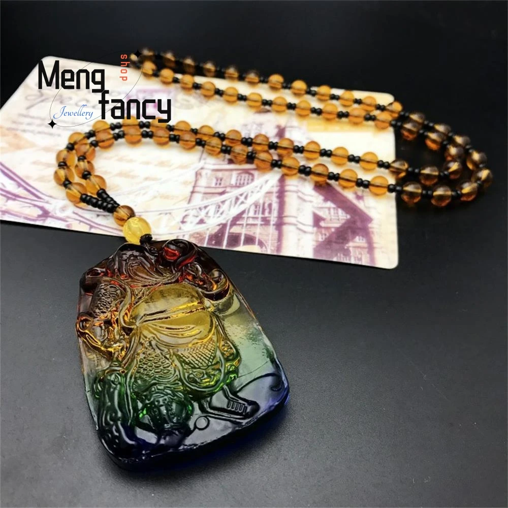 Подвеска Будда Гуаньинь из трех цветов