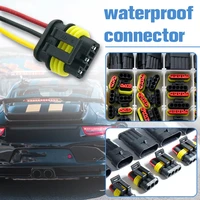 waterproof connectors kit automotive wire quick connector electrical in car wiring auto seal socket 1 2 3 4 5 6 pin plug kit way