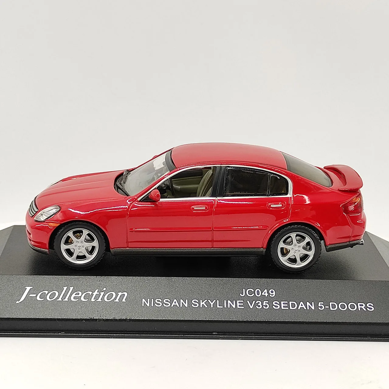 Фото Дефект поверхности краски, литой под давлением, масштаб 1:43, JC Teana V35 SEDAN 5-DOORS, модель автомобиля из красного сплава, коллекционная игрушка, подарок, сувенирный дисплей №3