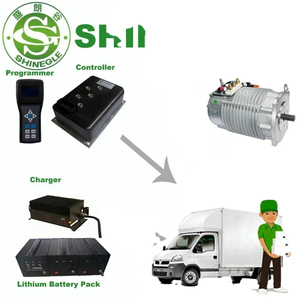 SHINEGLE 48 В/60 В 5 кВт контроллер двигателя переменного тока автомобильный комплект