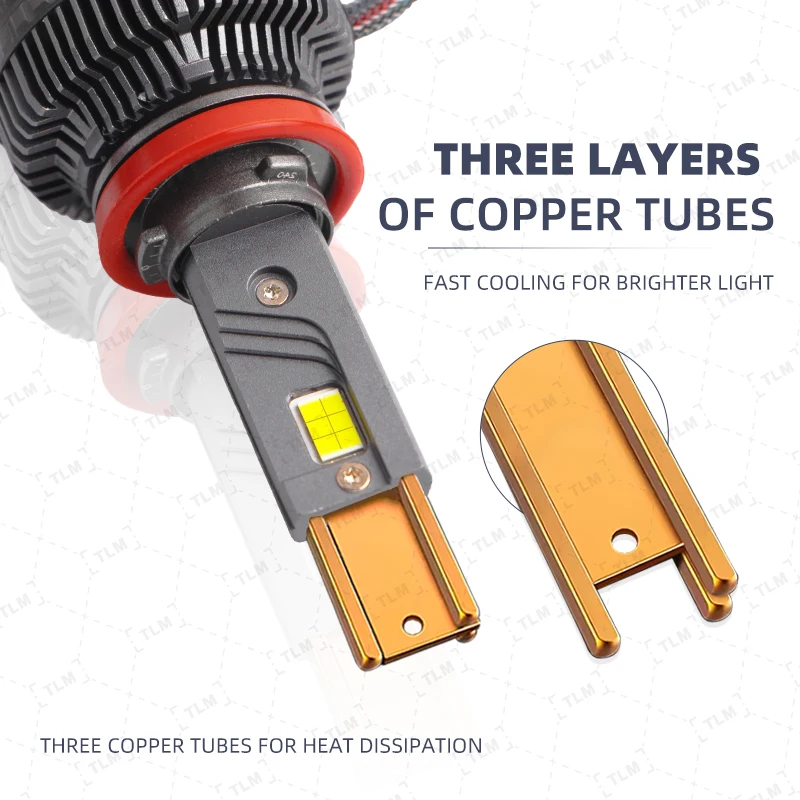 Супер Яркие Светодиодные Автомобильные Фары K13MAX 200 Вт H11 H7 Canbus 9005 9006 HB3