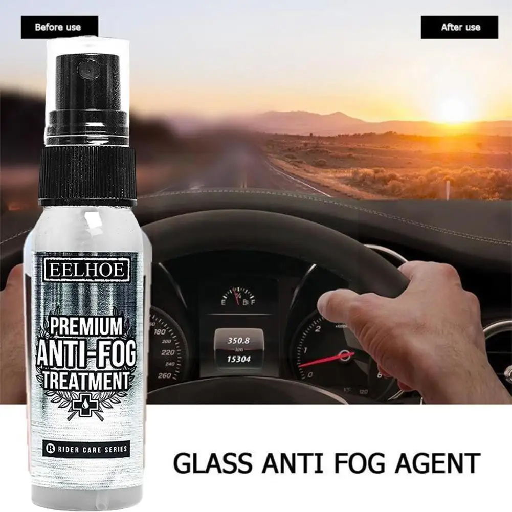 

30ml Car Glass Hydrophobic Coating Spray Automotive Coating Anti-fog Helmet Defogging Glasses Agent Agent Defogging O5c3