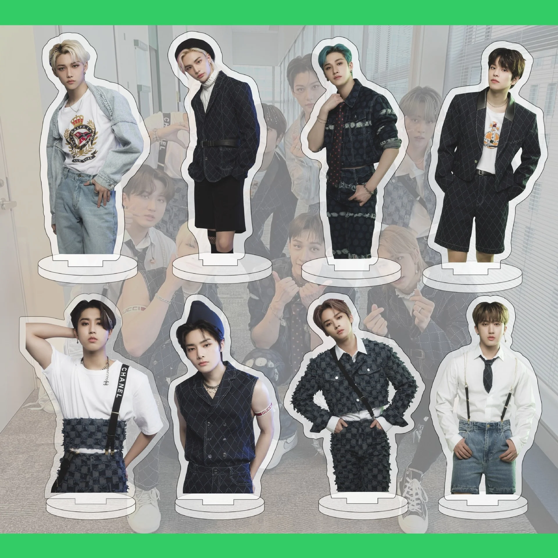 

Wholesale KPOP New Boys Group Stray Kids New Album MANIAC Backpack Model Pendant Acrylic Doll Keychain Accessories Gifts HYUNJIN