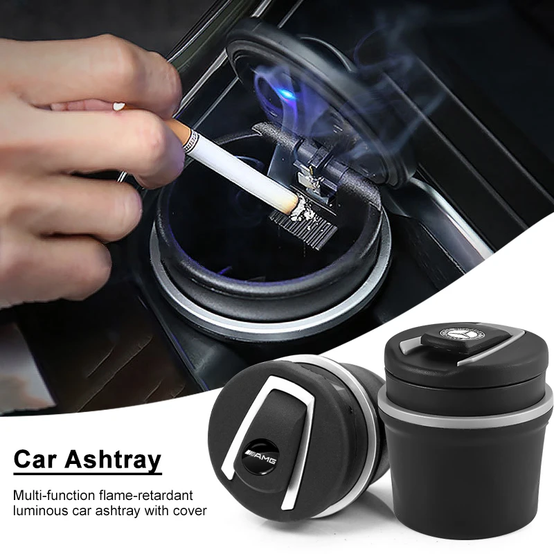 Автомобильные пепельницы Портативный автомобильный светодиодный светильник