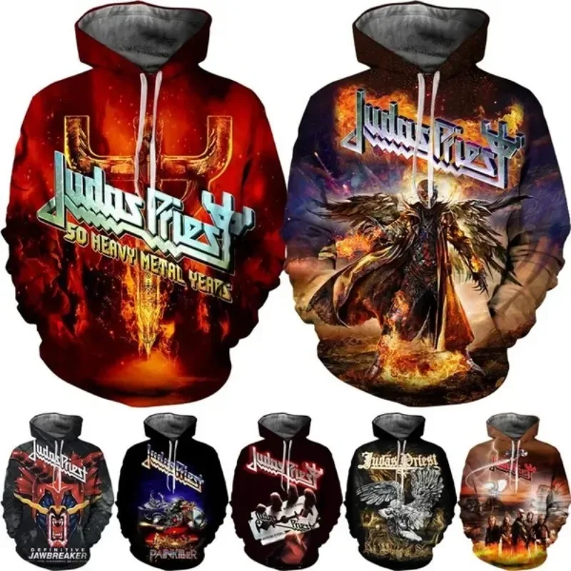 

Hip-hop Rock Band Hoodie Casual Personality Cool Hoodie Men Clothing Streetwear Hoodies Oversized Hoodies for Men Y2K Haikyuu
