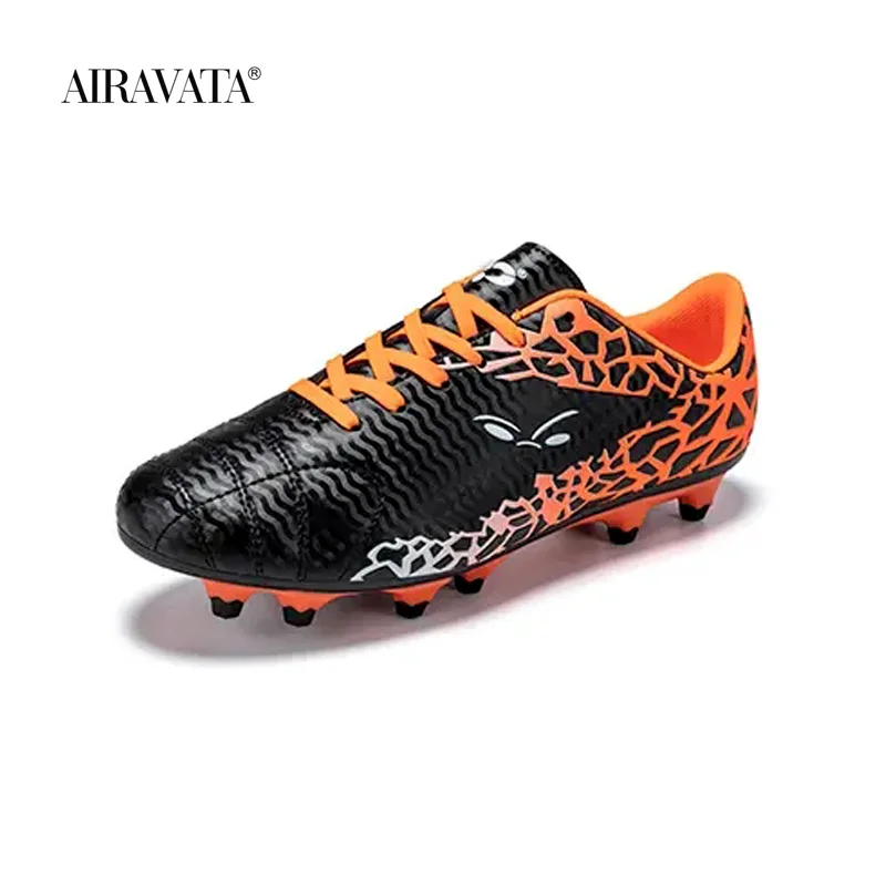 New Mens Turf Soccer Shoes Kids Boys Cleats Training Football Boots Ankle Sport Sneakers Size 35-45 Boots for Men Free Shipping