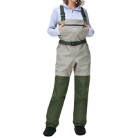 bassdash immerse women%e2%80%99s breathable stocking foot fishing waders waterproof lightweight chest wader