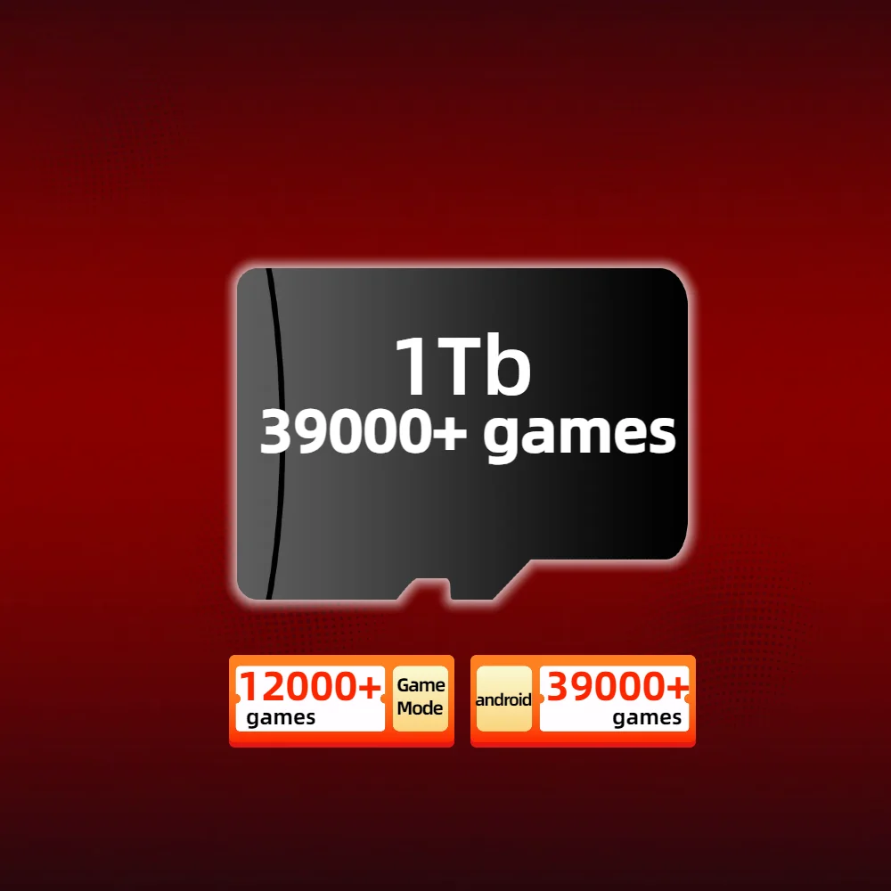 Игровая карта для Anbernic RG CUBE с 39000+ консоли эмулятора PS2 PS1 PSP NGC MAME 3DS NDS Sega Saturn Naomi