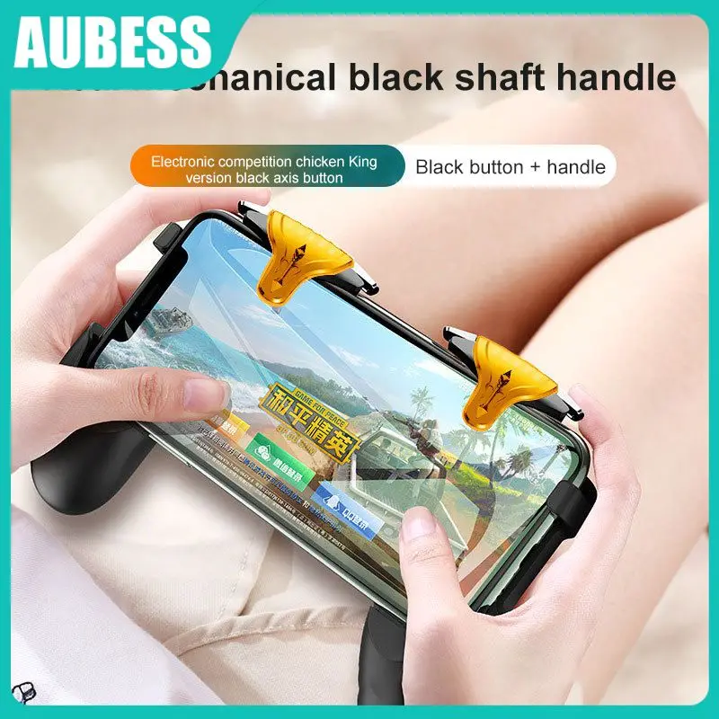 

Brand New Gamepad Aim And Shoot Button 6.5x5.3x1.9cm Shooting Game Joystick Long Service Life Pubg Mobile Game Controller L1r1