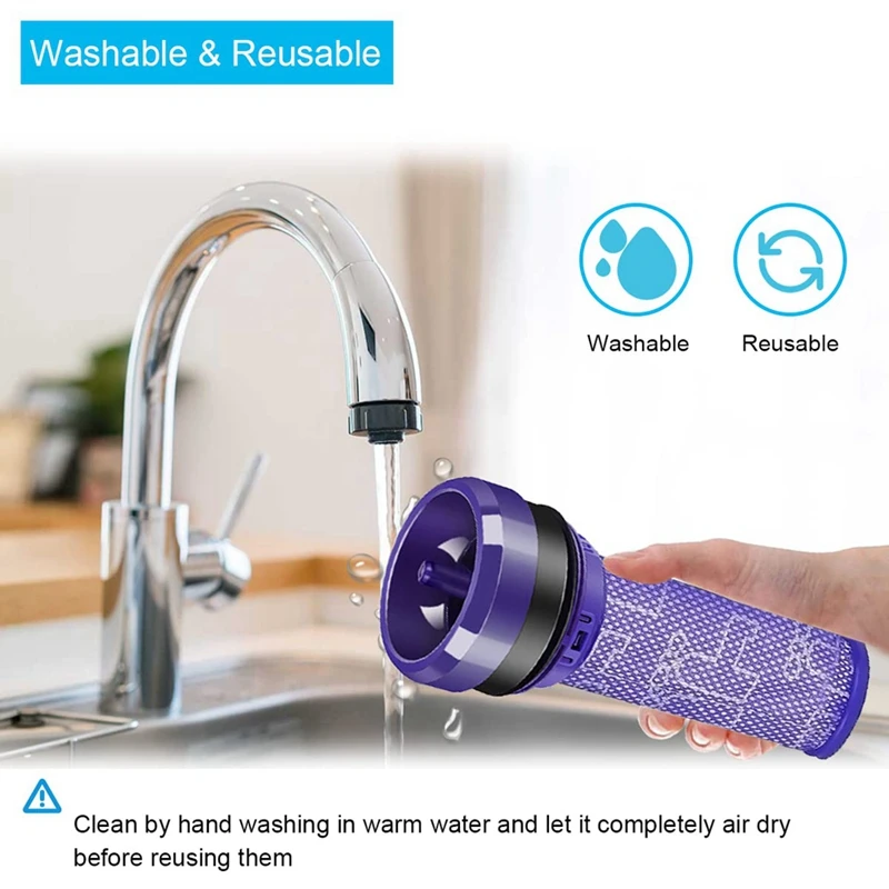 Сменный HEPA-фильтр совместимый с пылесосом Dyson DC37 DC33C DC28 DC28C DC53 Сменные аксессуары